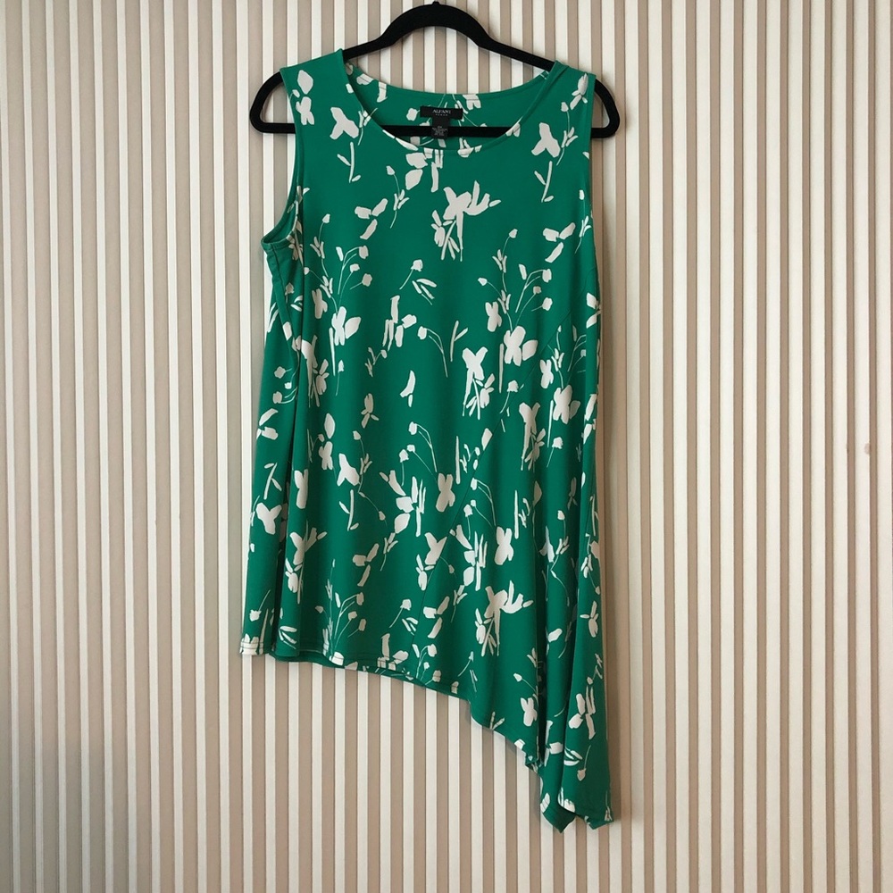 Alfani green top PLUS SIZE